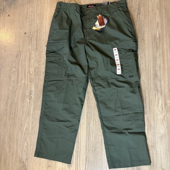 Tru Spec Pant Mens 40x30 Cargo Work Security Ripstop 24/7 Tactical Elastic Waist - Picture 7 of 10